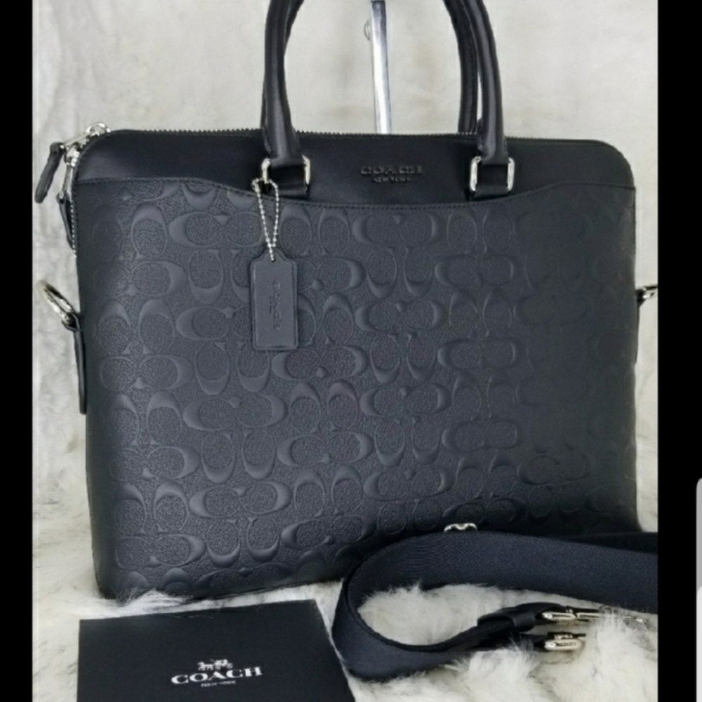 COACH BAG Computer Laptop DESIGNER  Attache - Picture 2 of 8